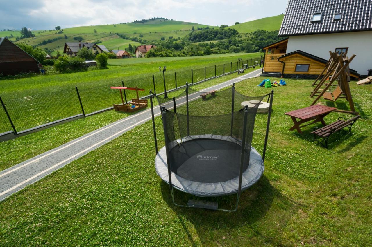 Dw Kinga & Domki Na Granicznej Z Jacuzzi Villa Kacwin Exteriör bild